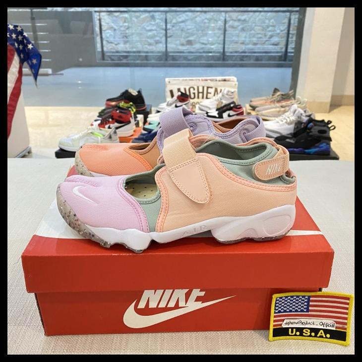 Sepatu Nike Air Rift Crimson Bliss Women 100% Original Dj6548-693