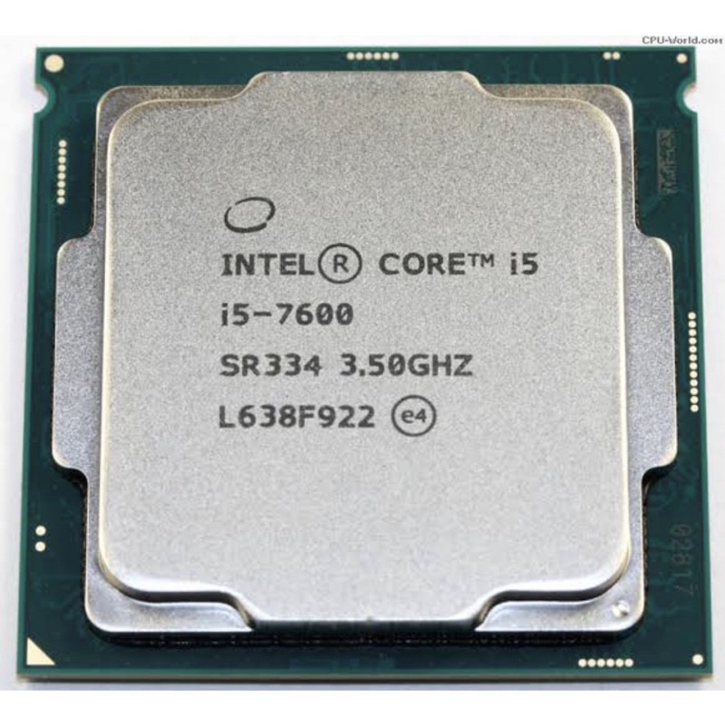 PROCESSOR INTEL CORE I5 7600 TRAY LGA 1151