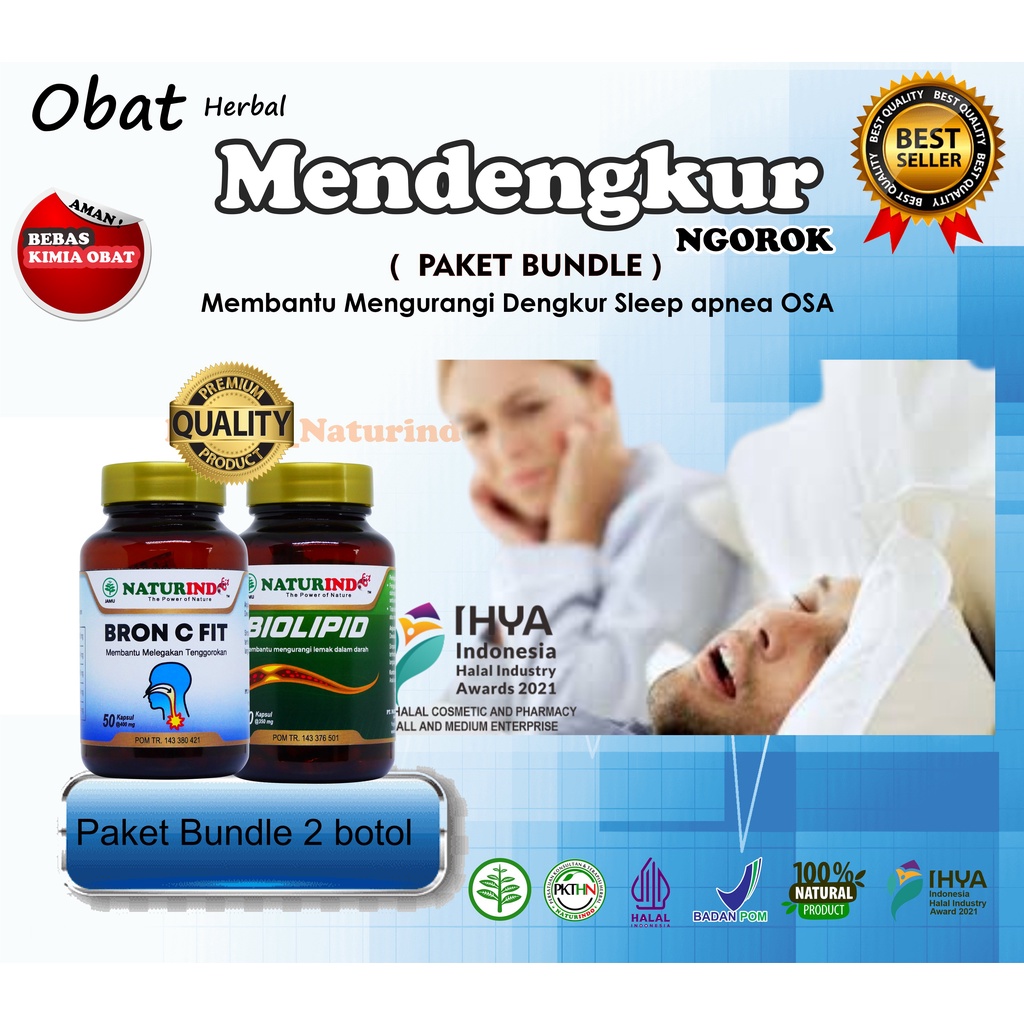 Obat Mendengkur Ngorok Sleep apnea OSA Obstructive Sleep Apnea & Snoring  Herbal alami