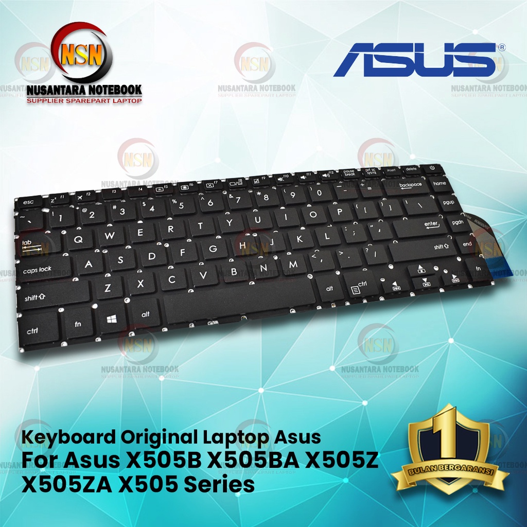 Keyboard Asus X505B X505BA X505Z X505ZA X505 Series