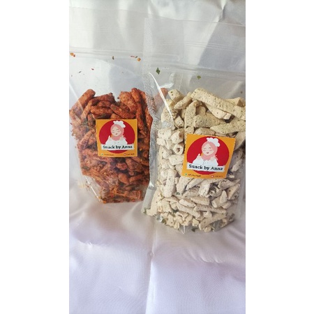 

(BISA COD) 500gr Basreng Pedas Daun Jeruk Viral cemilan pedas