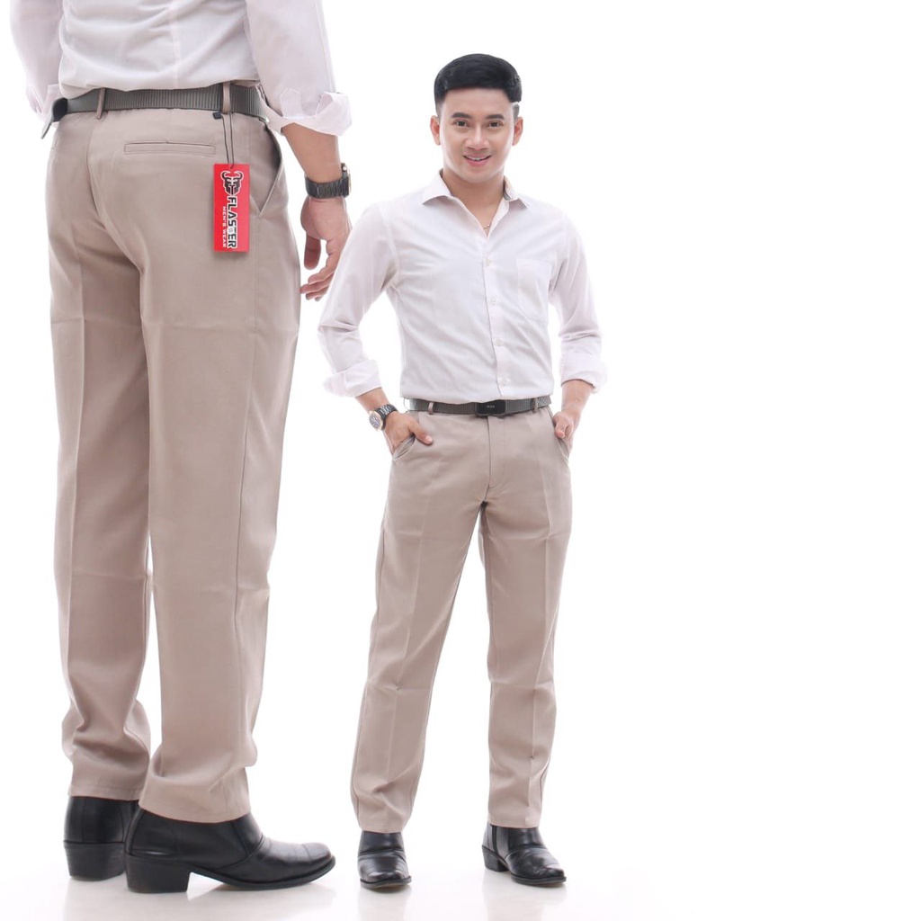 CELANA KANTOR SLIMFIT PRIA FORMAL/CELANA BAHAN PRIA/CELANA KERJA KANTOR PRIA