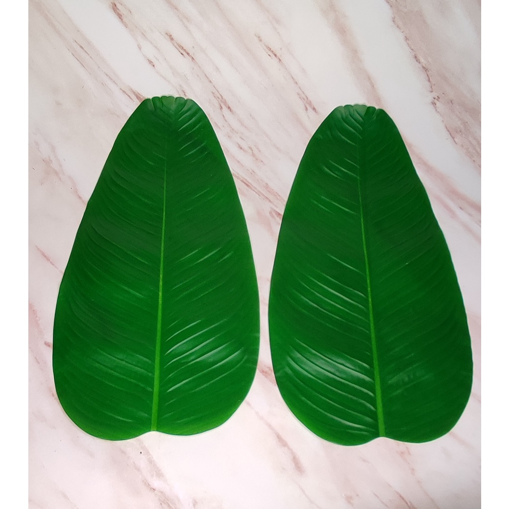 Daun Pisang Palsu/ Daun Pisang artificial/ daun pisang plastik ukuran S