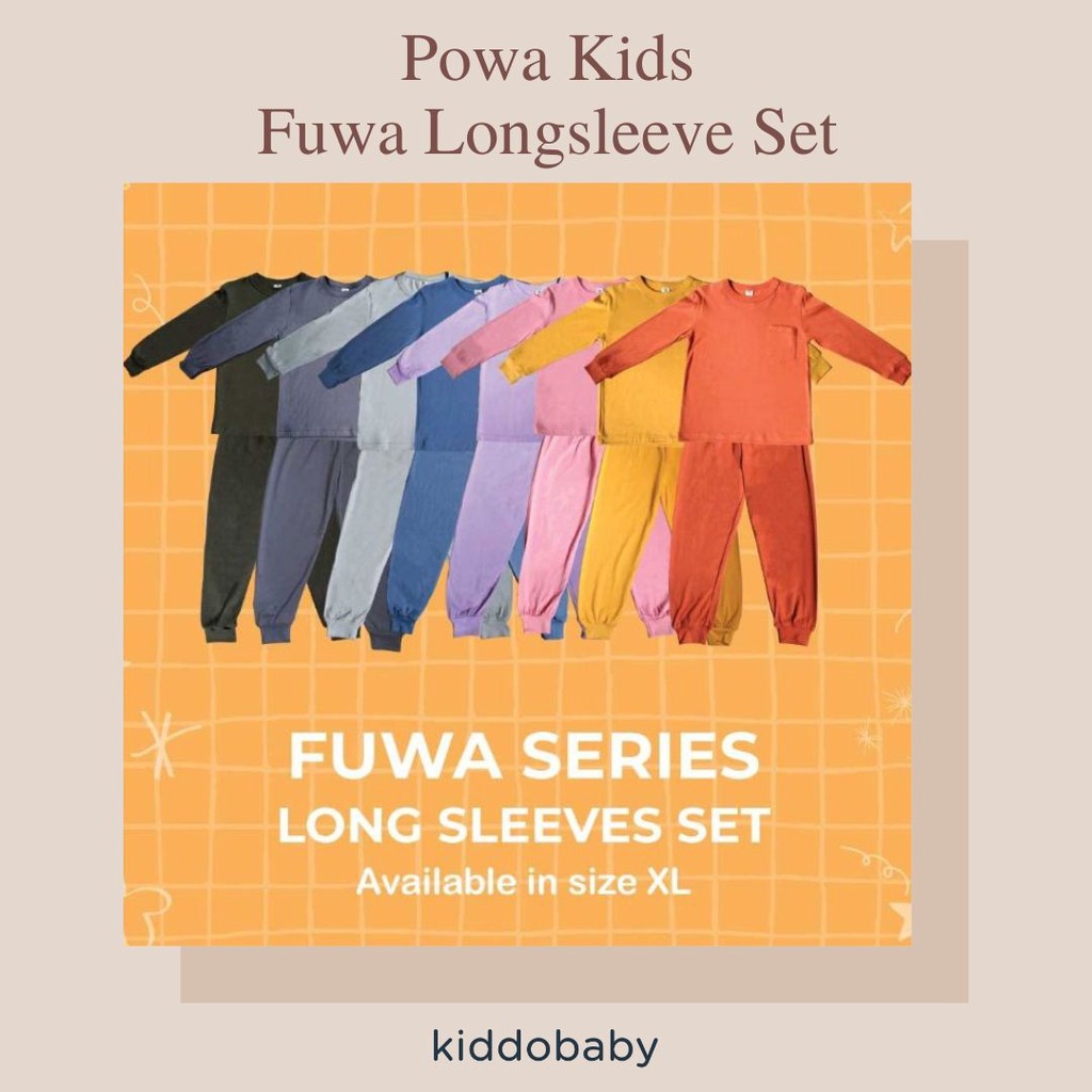 Powa Kids Fuwa Longsleeve Set / Pakaian Anak