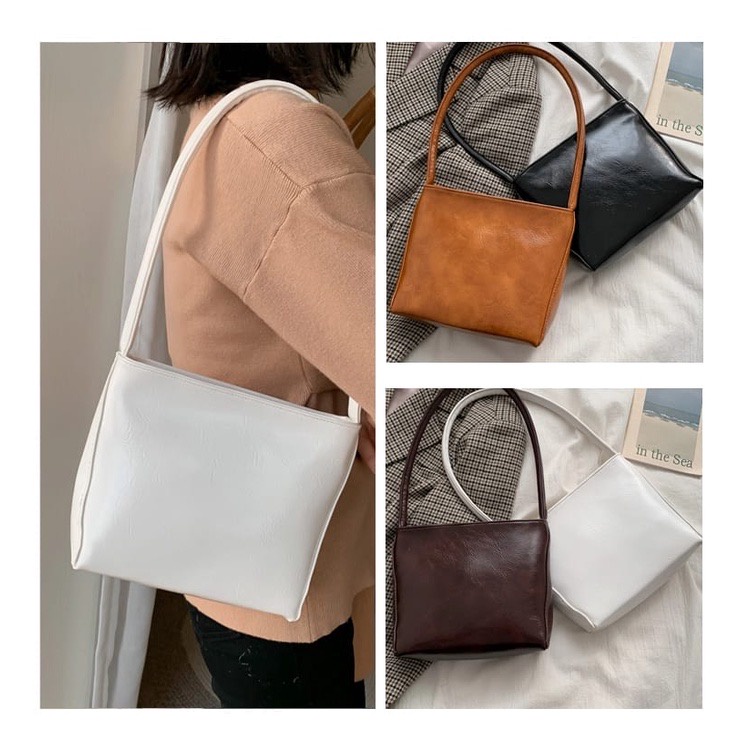 Tas Selempang Wanita Tas Tote Shoulder Bag Cewek Kulit Terbaru Original