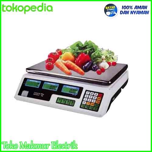 Timbangan Timbangan Digital Fleco F - 114 Timbangan Sayur Buah Daging 30Kg