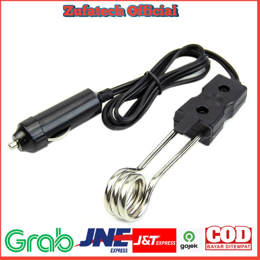 AUTOECHO Pemanas Air Portable Mobil 12V 120W - CH01 - Black