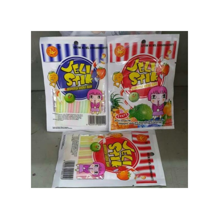 Snack viral jeli stik ( 1 pak isi 25 ) jelly stick enak dan murah