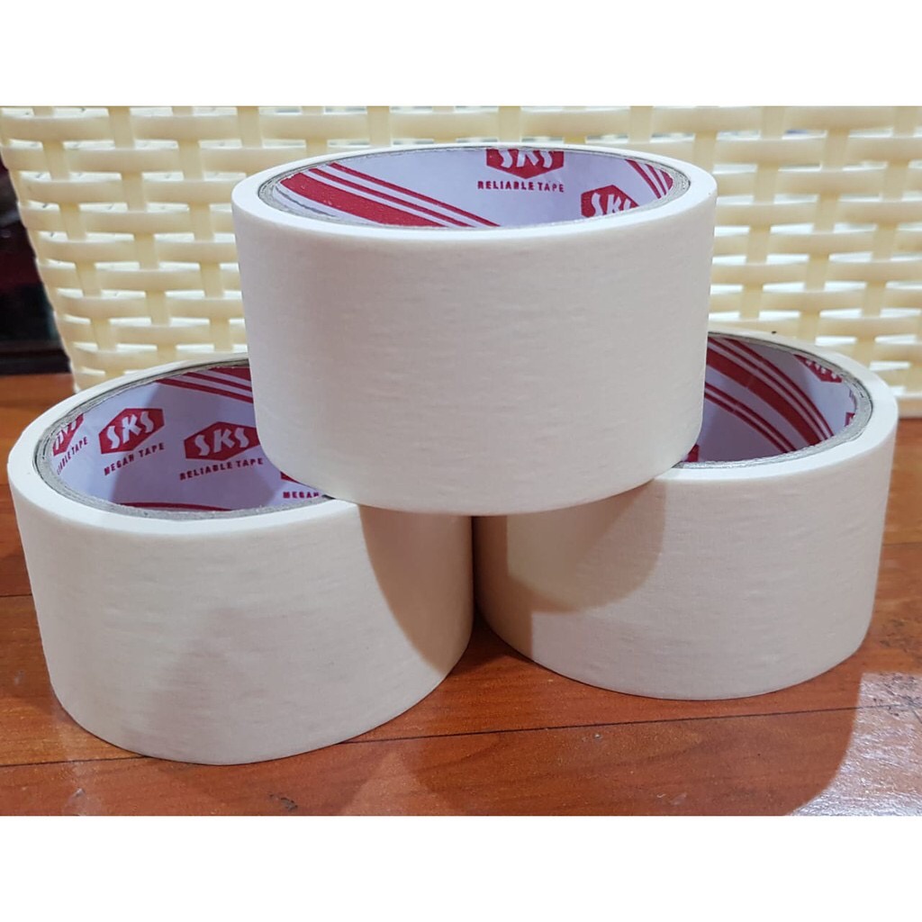

LAKBAN KERTAS MASKING TAPE SKS 1 2 INCH