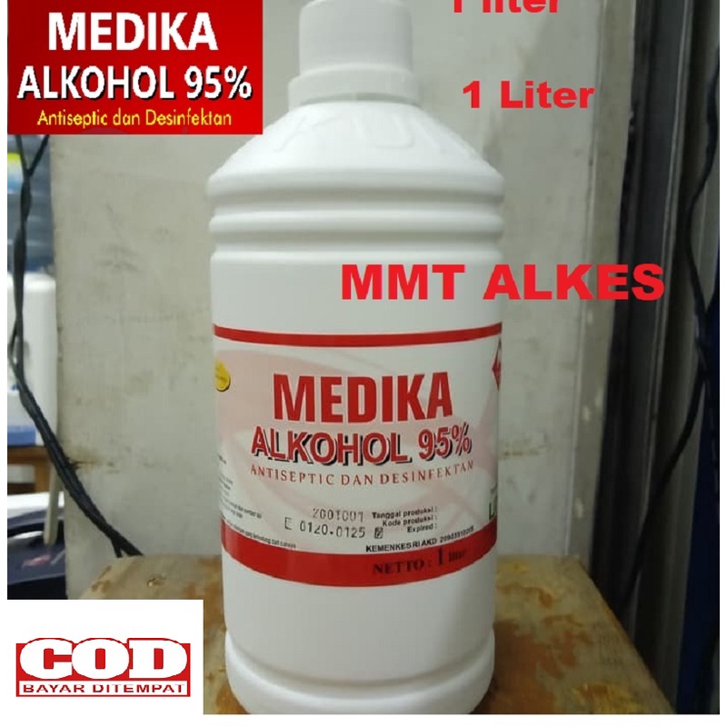 ALKOHOL 95% 1 LITER MEDIKA