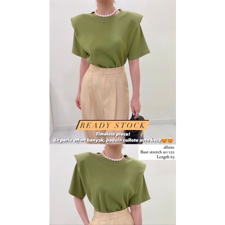 READY STOCK! KATIE PADDED TOP