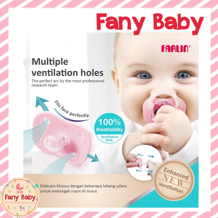 FARLIN CHERRY PACIFIER 6M+