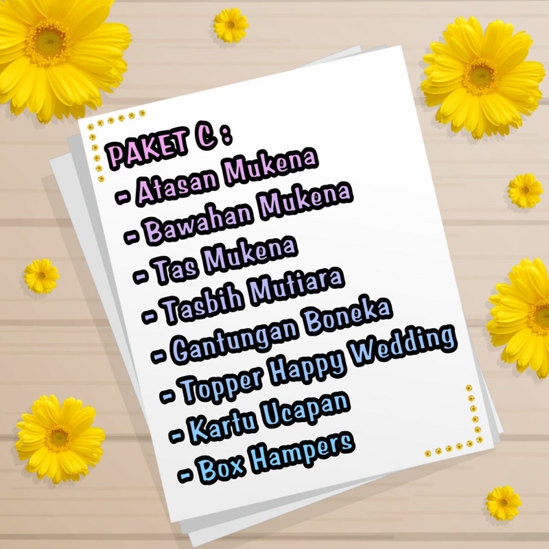 HAMPERS MUKENA 110 KADO HAMPERS PARCEL NIKAH WEDDING GIFT