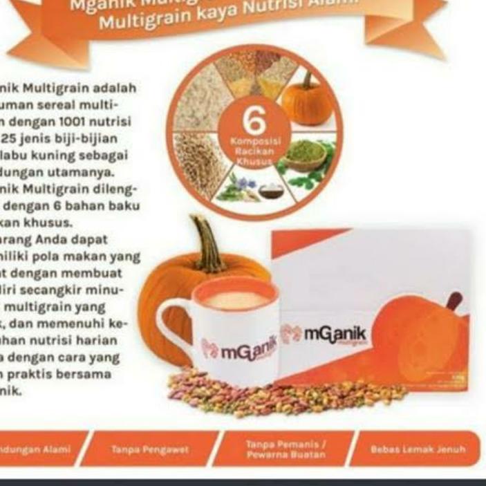 

ㄹ Mganik Multigrain 500 Gram 20 Sachet M ganik M-Ganik Minuman Sereal Multigrain Gula Darah Diabetes FRK31