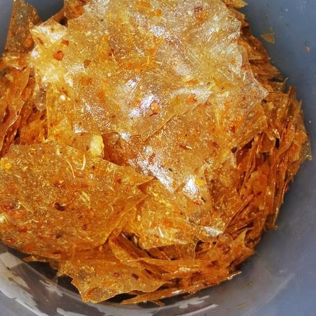 

[PRODUK EWAUL] Keripik Kaca 200 gr / Kripik Kaca Pedes / Keripik kaca kiloan / Keripik Beling /Kripca GJM