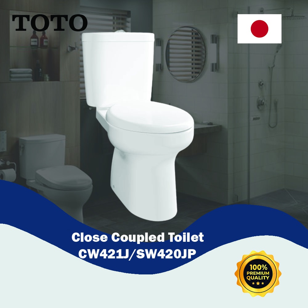 TOTO Closet Duduk CW421J