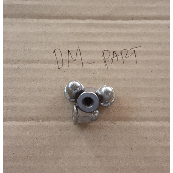 mur nut topi crome baut head kelapa mesin grand supra x fit xx new impresa legenda 1pc