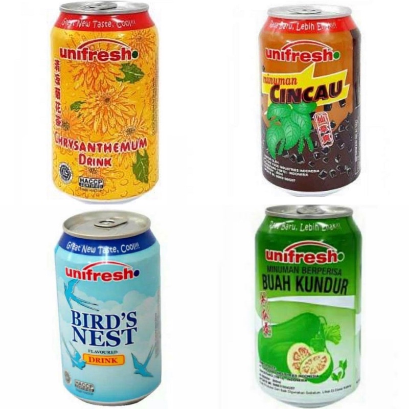 Jual Uni Fresh Soft Drink Kaleng 300ml Uni Fresh Unifresh Soft