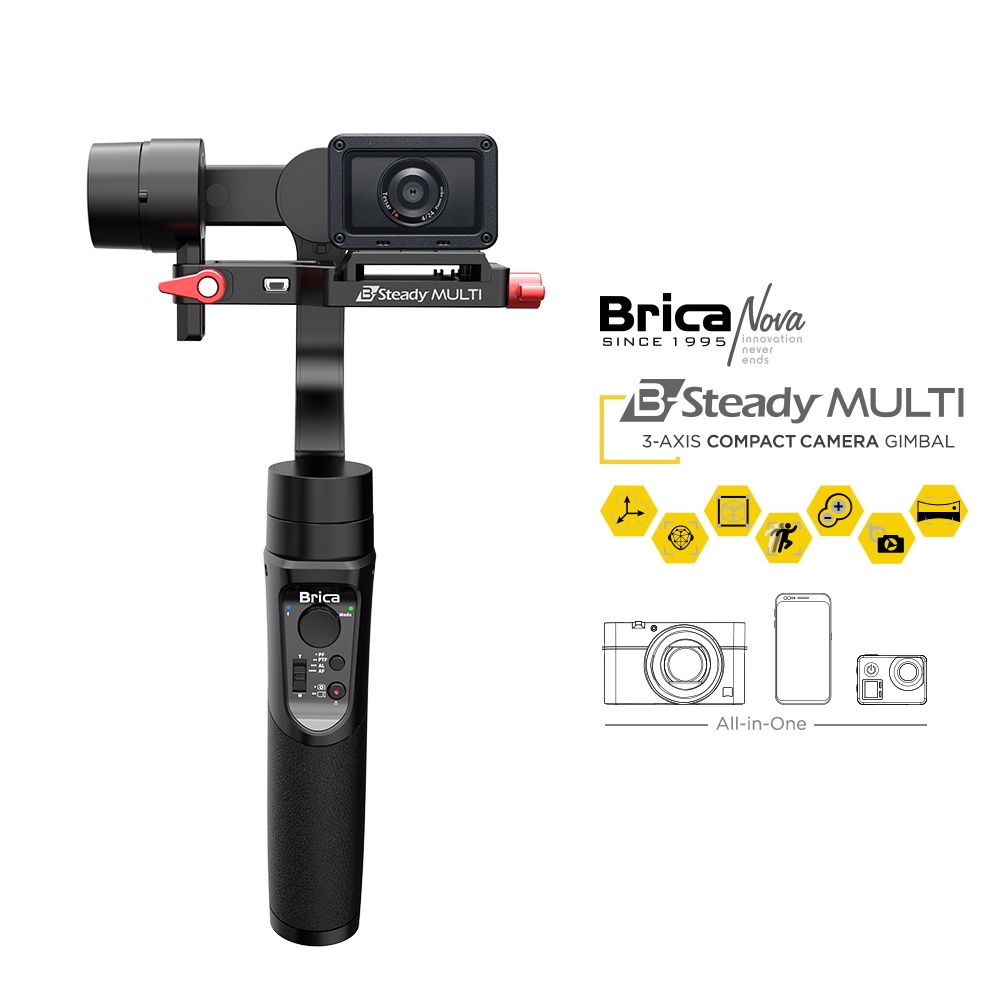 BRICA B-STEADY MULTI 3-AXIS STABILIZER