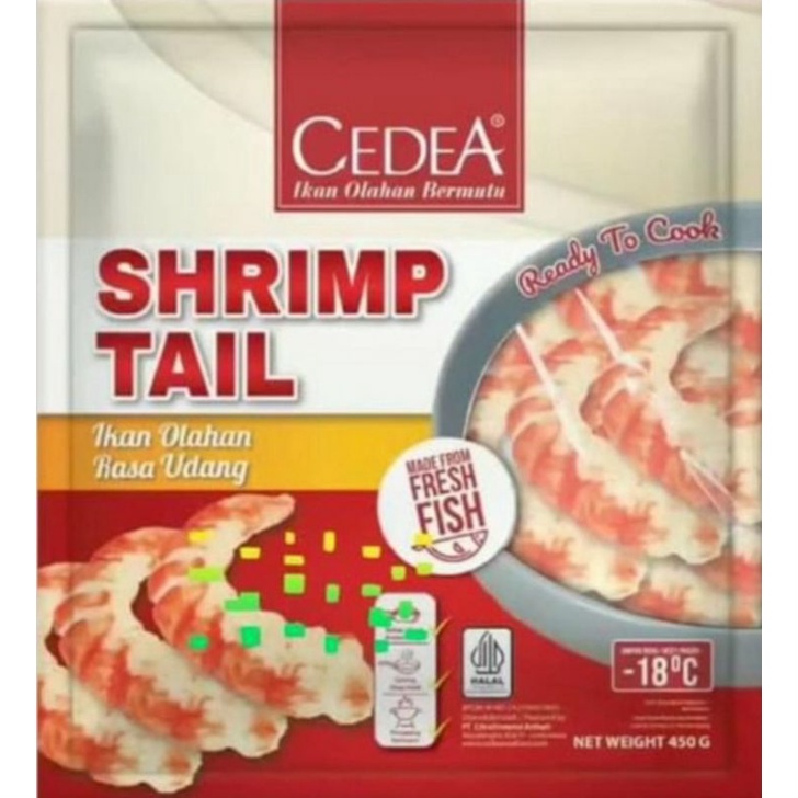 

Cedea Shrimp Tail 450gr