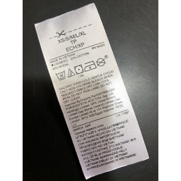 

GAP WASHTAG OLD SIZE SUPER PREMIUM CO 1X DI KIRIM 600PCS