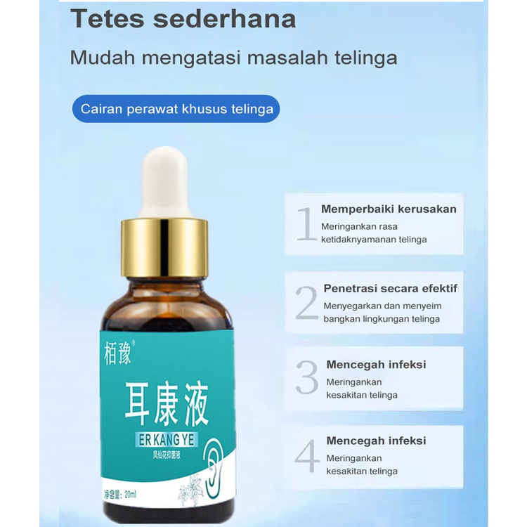 [COD]Telinga Bernanah, Obat Telinga Tuli, Obat Telinga Berair/ Telinga Tuli Permanen Obat Telinga Bernanah Obat Telinga Berair 20g /Curek /Berdengung