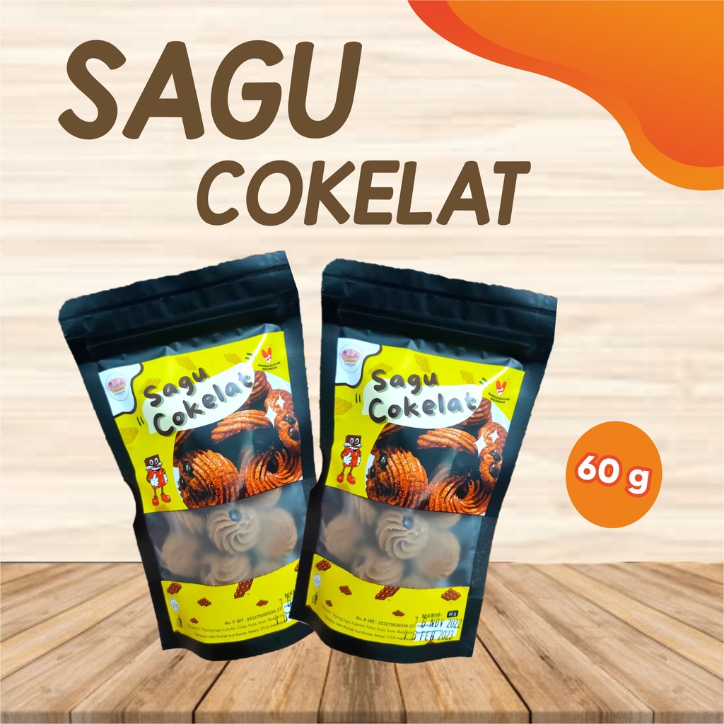 

SAGU COKELAT 60gr | SNACK CEMILAN SAGU COKLAT