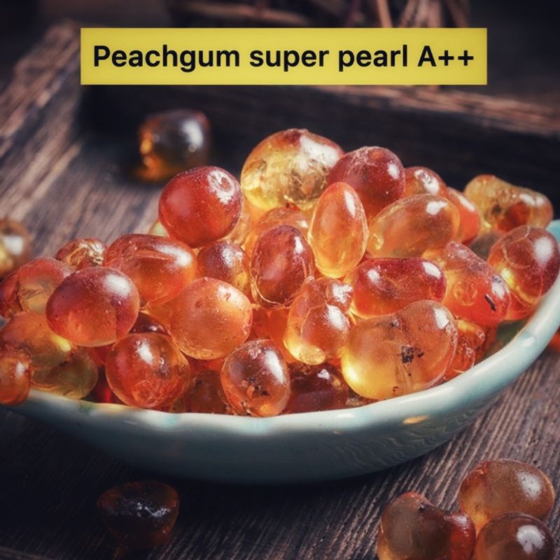 

HS Peach gum premium grade A++/ peachgum