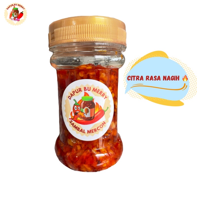 

Sambal Mercon Dapur Bu Merry