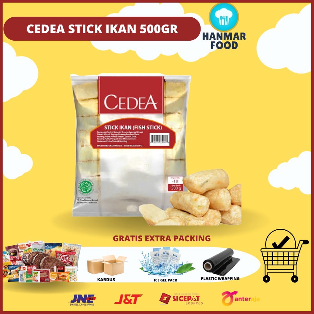 

Cedea Stik Ikan 500 gr