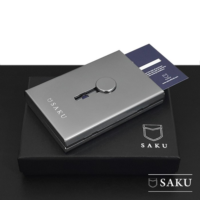 

LIMITED EDITION Dompet Kartu Nama SAKU Kotak Tempat Kartu Nama Business Card Holder GY Code 3897