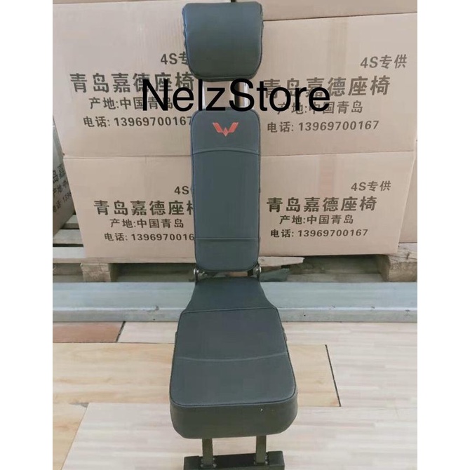 Termurah Bangku Tengah / Jok Tengah Wuling Confero BLACK (HEADREST + CUPHOLDER)