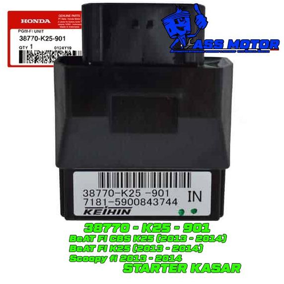 ECU BeAT FI 2013-2014 STARTER KASAR BeAT FI Scoopy FI ECU K25 901