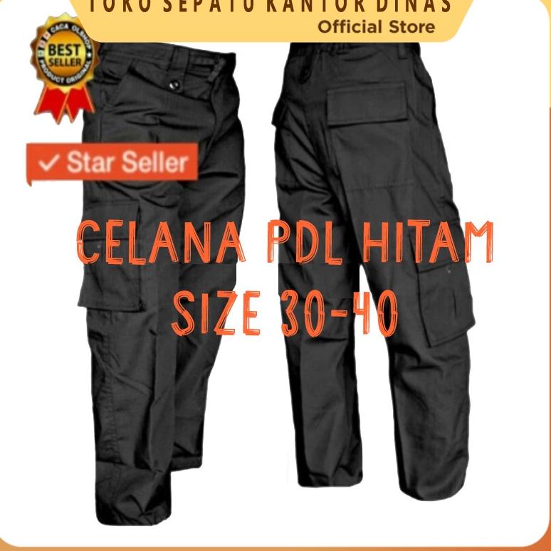 Celana PDL Warna Hitam Brimob FKPPI Polri "KTA.21De22ˣ"