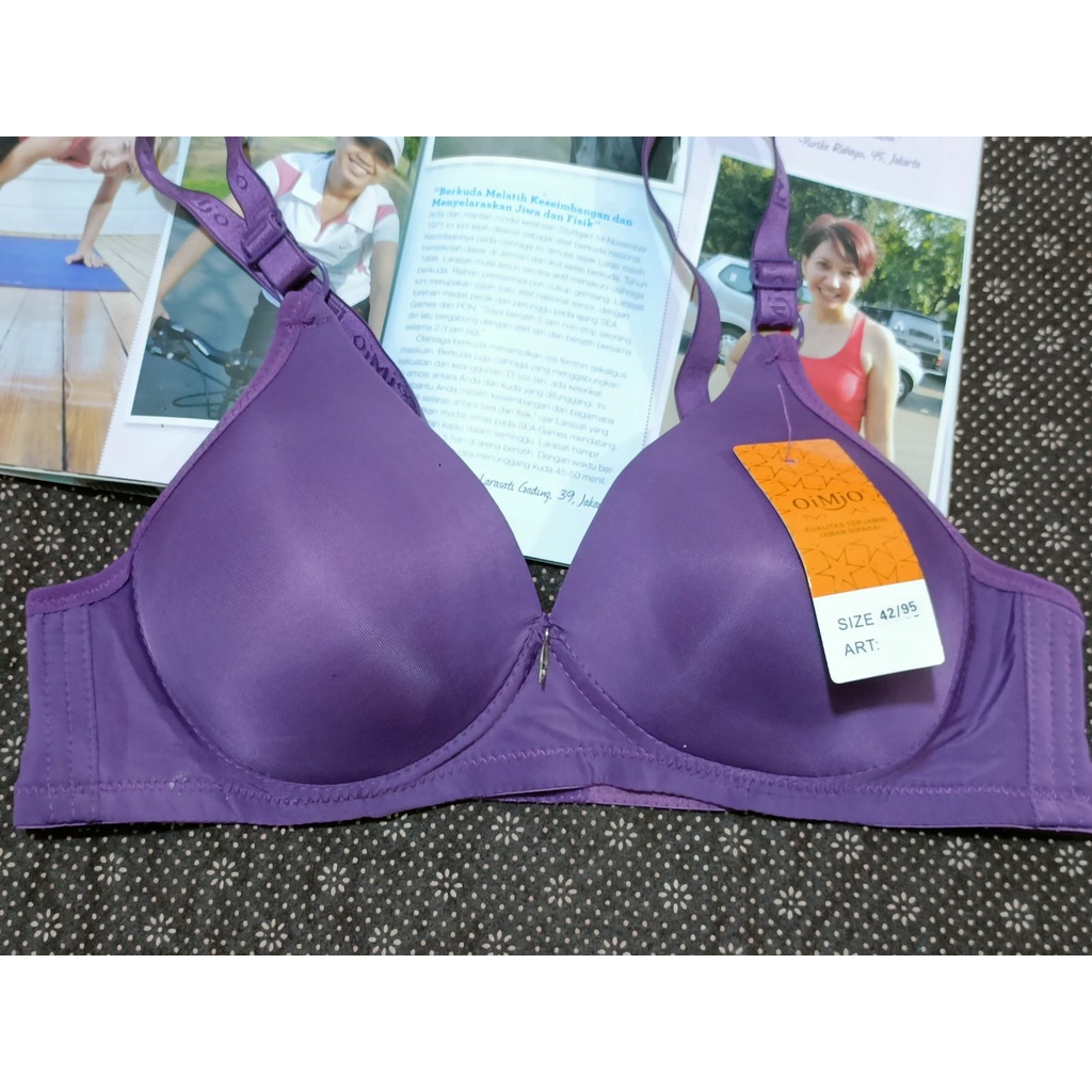 BRA/ BH WANITA BW-2021 ADA KAWAT, BUSA TIPIS SIZE 34-40