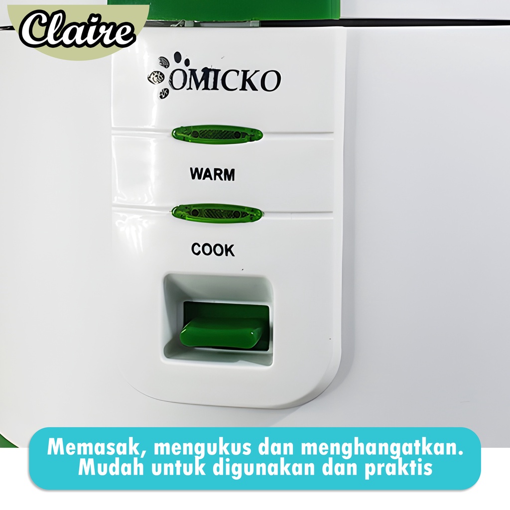 RICE COOKER PENANAK NASI Rice Cooker 3 in 1 OMICKO MAGIC COM