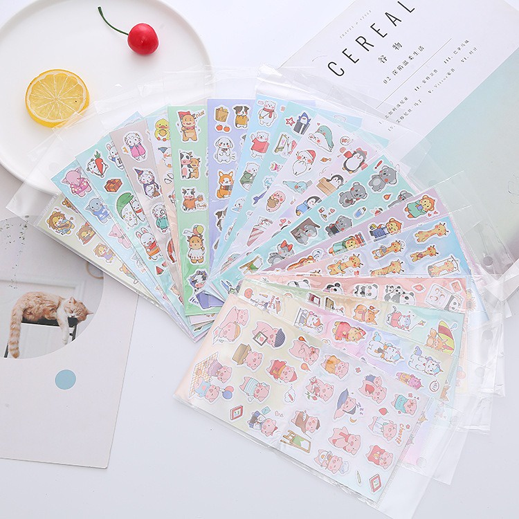 

Gannise Stiker Sticker Tempel Motif Boneka Hewan GN-ST0090