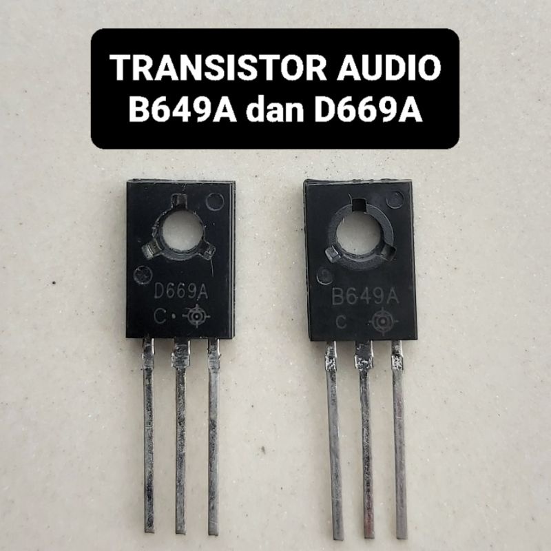 Transistor Audio B649A dan D669A IC Suara B649 D669 B 649 D 669
