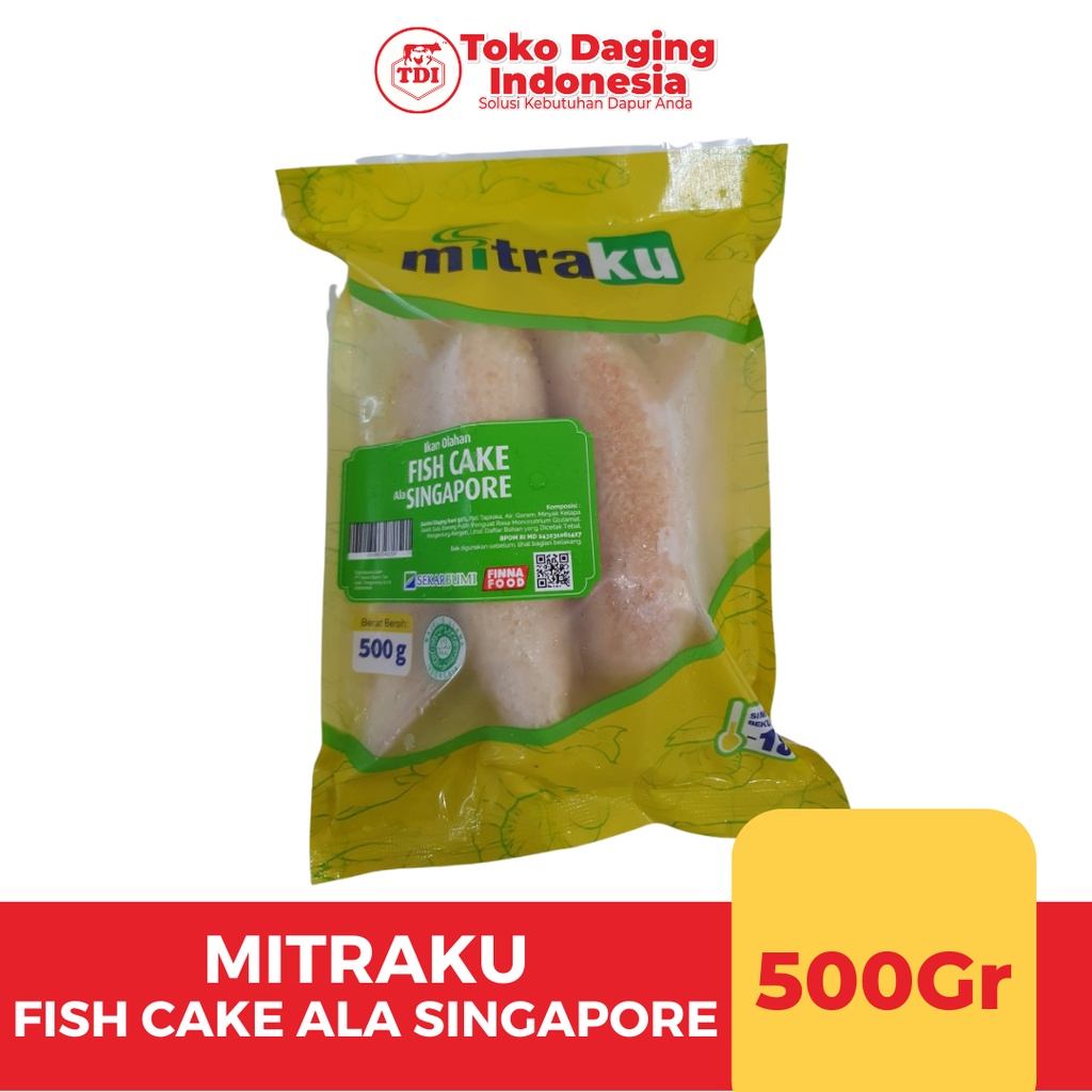 

Mitraku Fish Cake Singapura 20X500Gr (NEW)