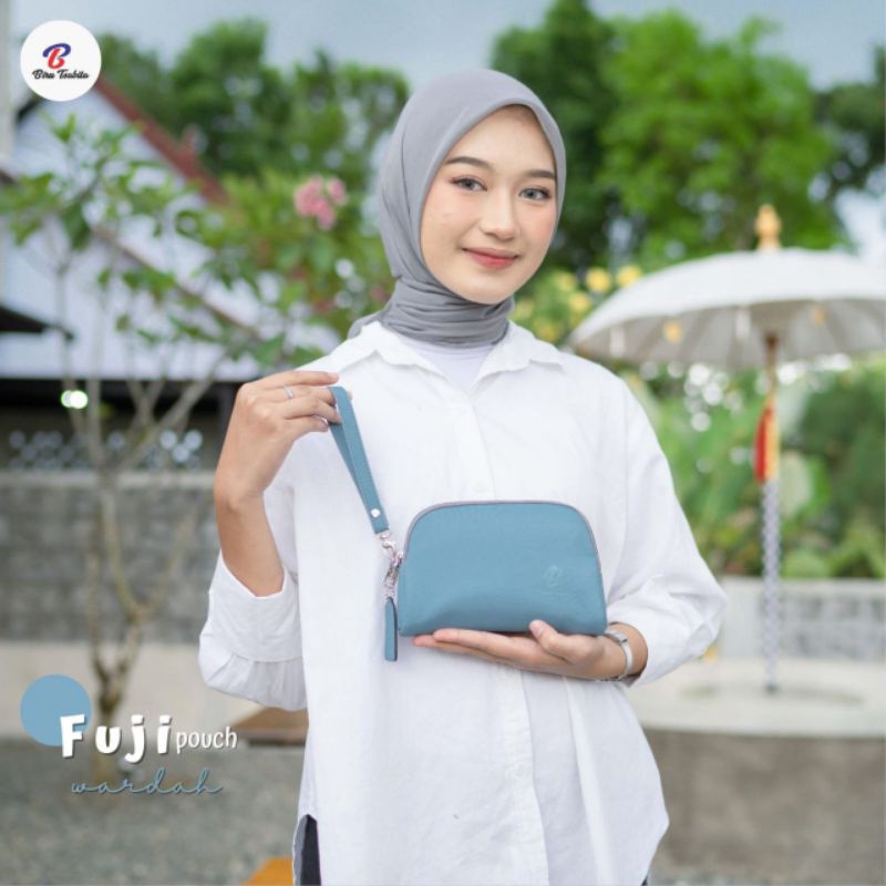 FUJI POUCH biru tsabita