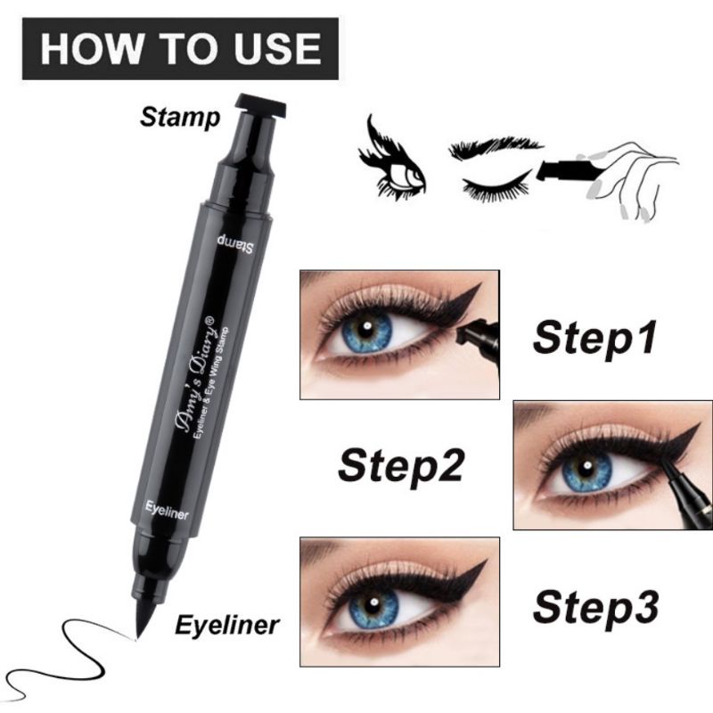 ♥️G.A.SHOP♥️ AMY'S DIARY EYELINER STAMP