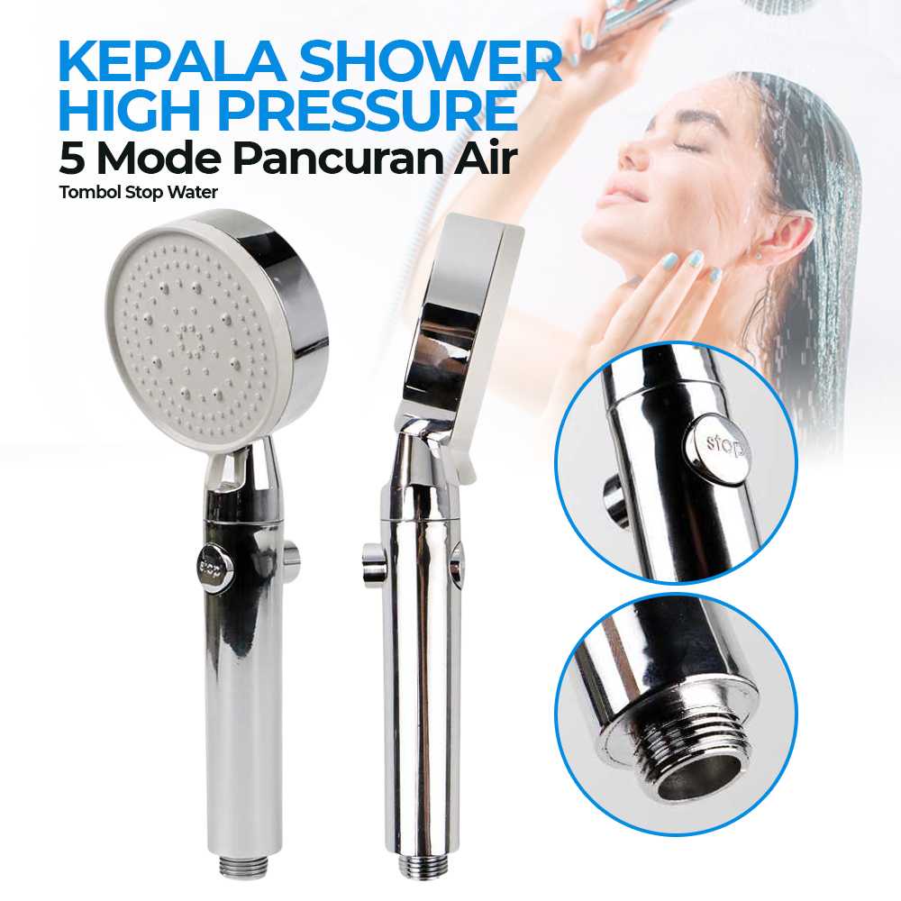 SUYU Kepala Shower Mandi Minimalist High Pressure - K003