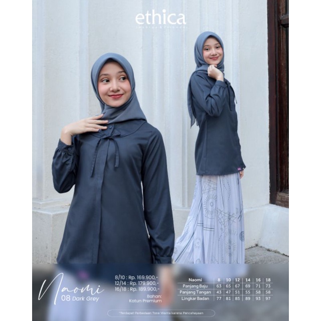 Ethica Atasan Wanita Kemeja Wanita Naomi 08