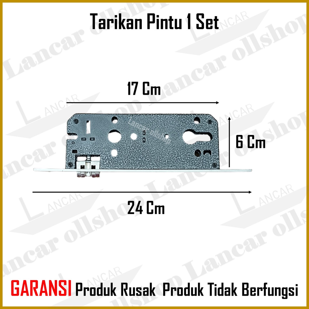 Tarikan Pegangan Gagang Pintu Rumah Sisik Hitam 1 Set / Handle Pintu Rumah 35 Cm Murah Minimalis Tarikan Pintu Pull Gagang Pintu Awet Murah