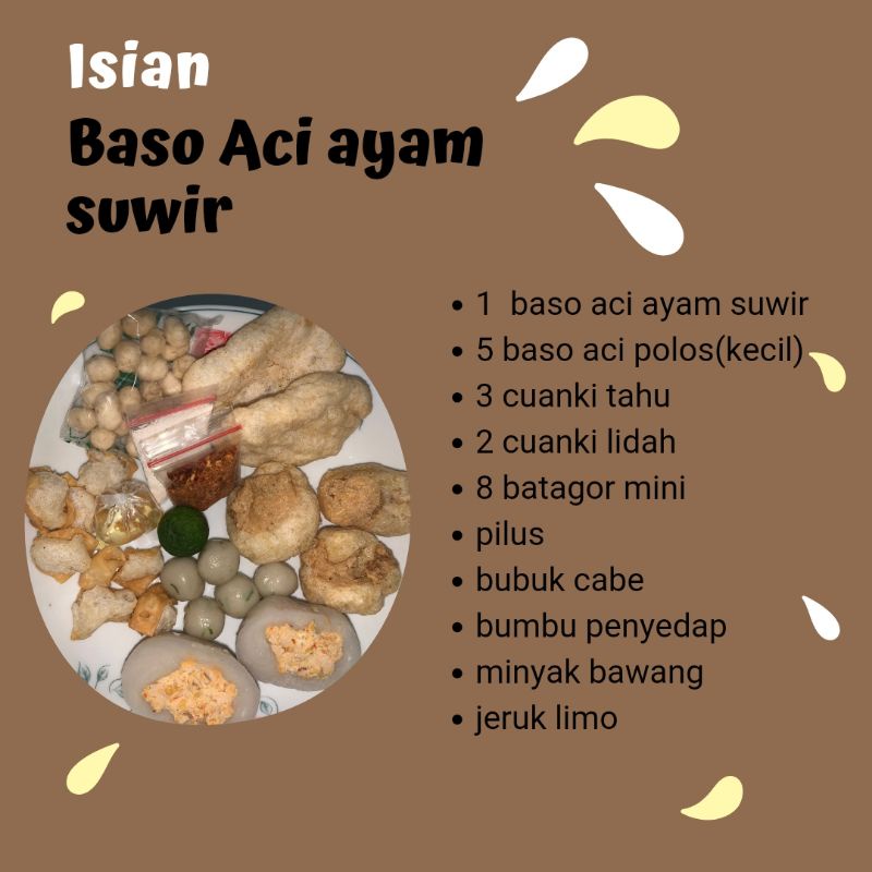 

BASO ACI AYAM SUIR