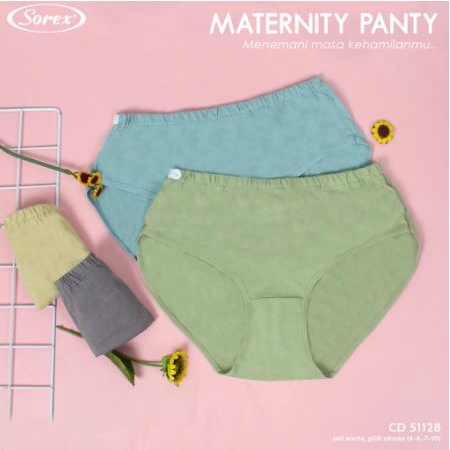 SOREX CD CELANA DALAM Ibu HAMIL / Pregnancy - Maternity Panty Pants Model 51128 Original Murah