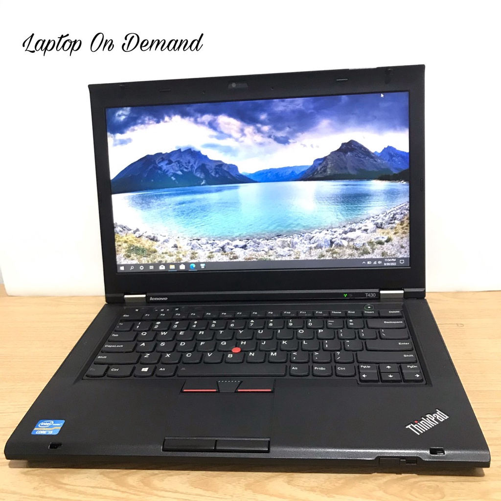 Laptop Lenovo Thinkpad Thinkpad T430 Core i3 i5 Gen 3 - Layar 14 Inch MURAH BANGET