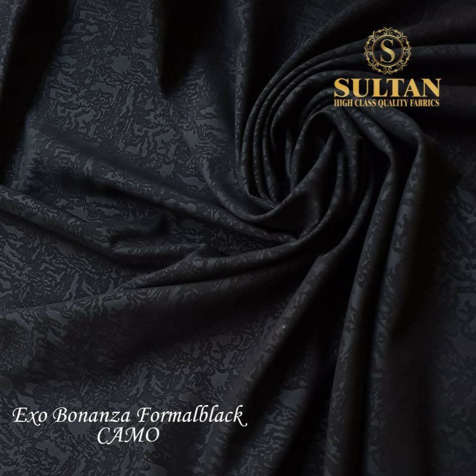 Kain Abaya Sultan Exo Bonanza Emboss CAMO