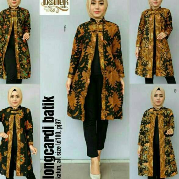 Stok Terbatas Sloka Bolero Long Cardi BatikBatik ko