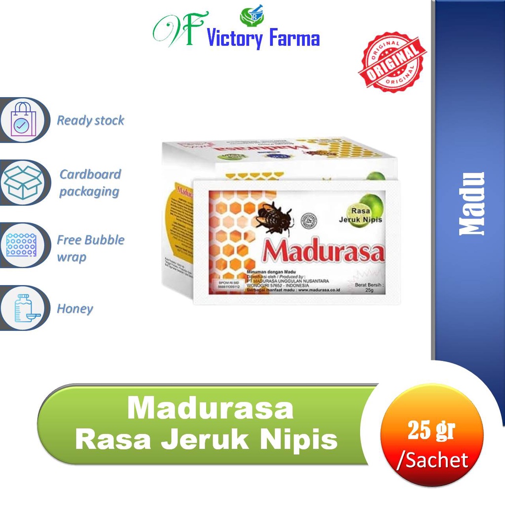 

Madurasa Rasa Jeruk Nipis Sachet @ 25 gr/ madu daya tahan tubuh